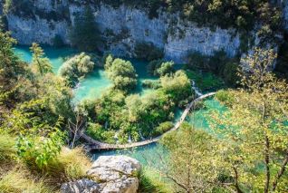 Group TRANSFER from Trogir/Split to Zagreb with Plitvice lakes tour