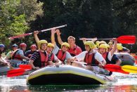 Rafting auf der Cetina