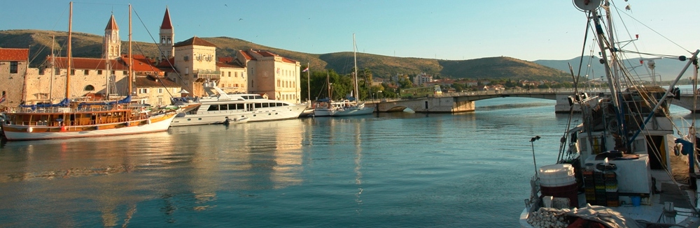 Trogir ponte per l`isola Ciovo